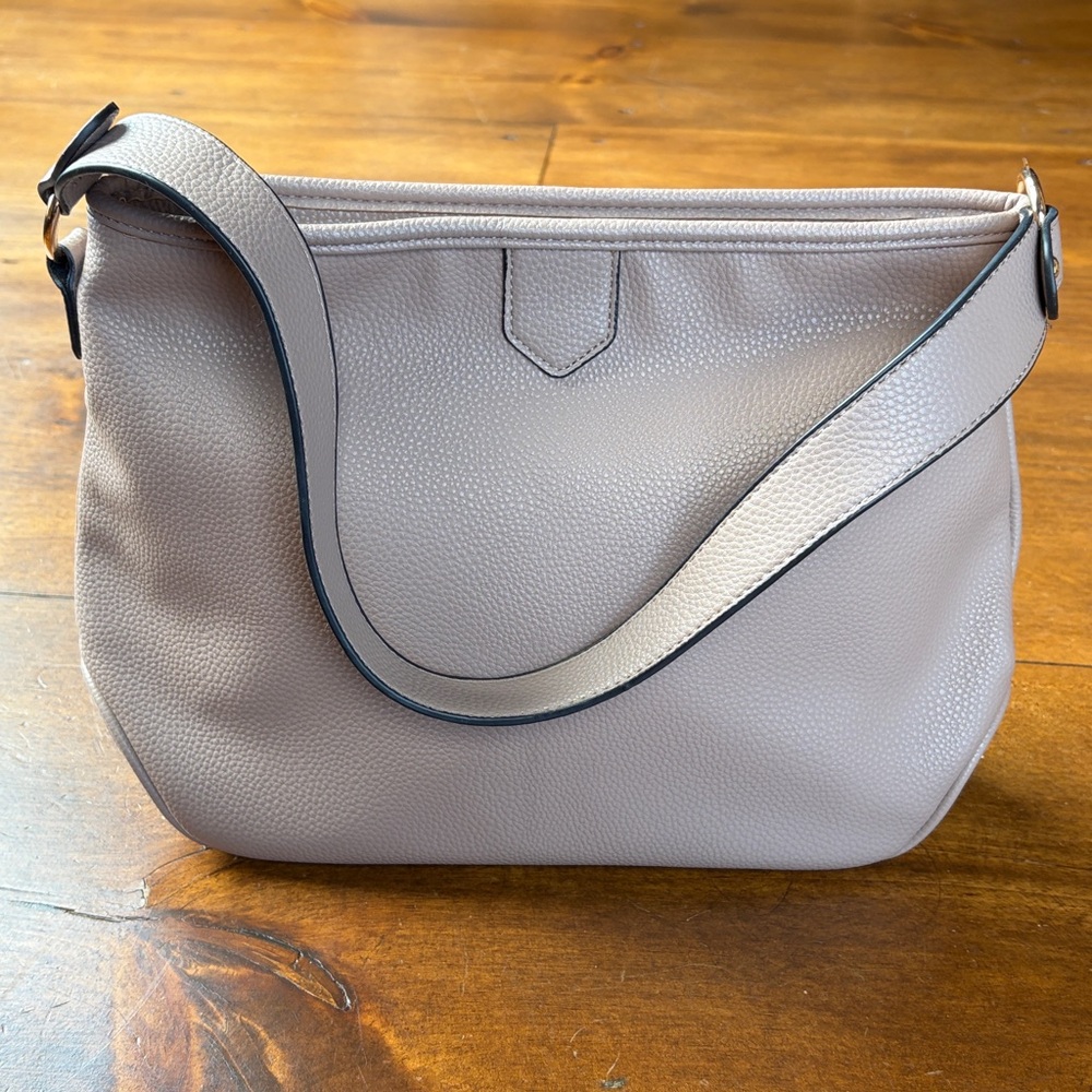 Montana West Tan Hobo Bag Classic Simple Top Handle
